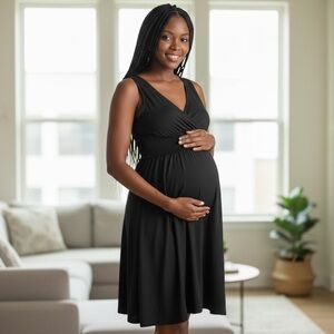 Liz Lange Maternity for Target dress size medium black